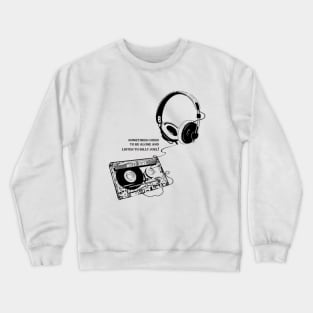 Billy Joel //\\ Need to Listen Aesthetic Vintage Crewneck Sweatshirt